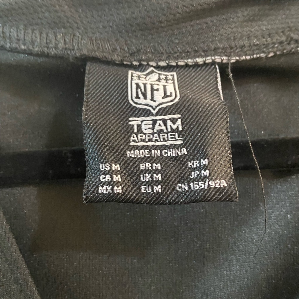NFL Black and White Raiders Jersey Shirt - Picture 3 of 3